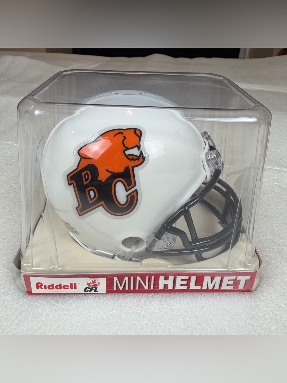 VINTAGE BC LIONS CFL FOOTBALL MINI HELMET RARE